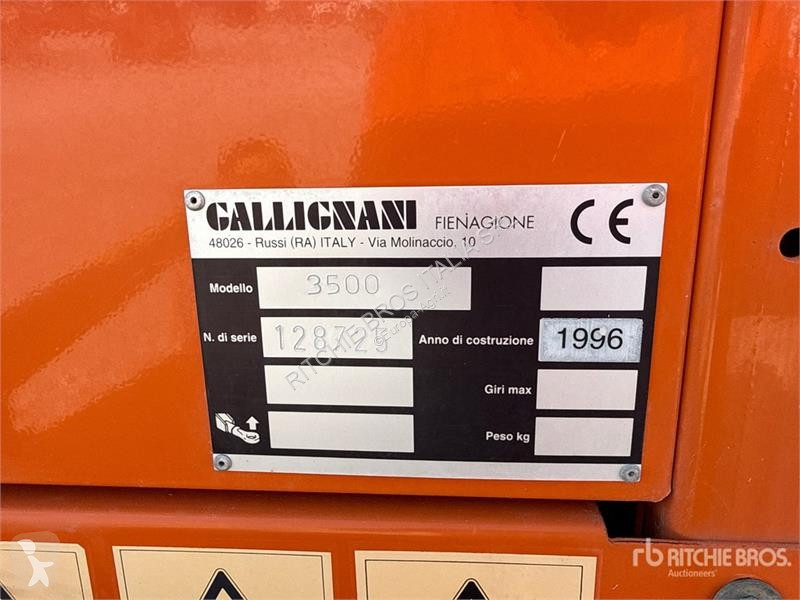 Henificación Gallignani 3500