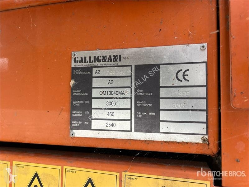 Henificación Gallignani 355LR Round Baler