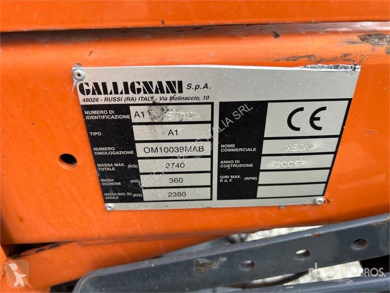 Henificación Gallignani Xeon Round Baler
