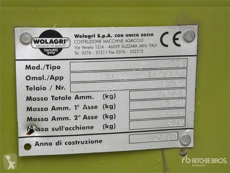Henificación Wolagri Compact 155 Round Baler