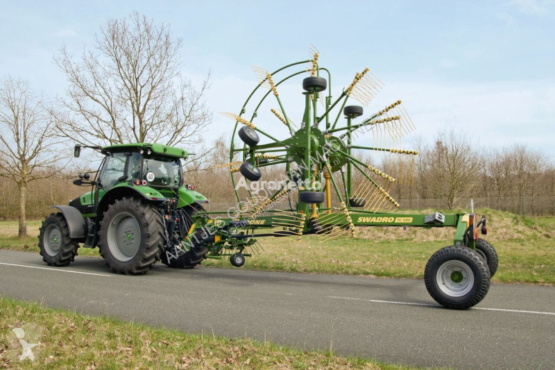 Fenaison Krone Middenaflegharken met twee...