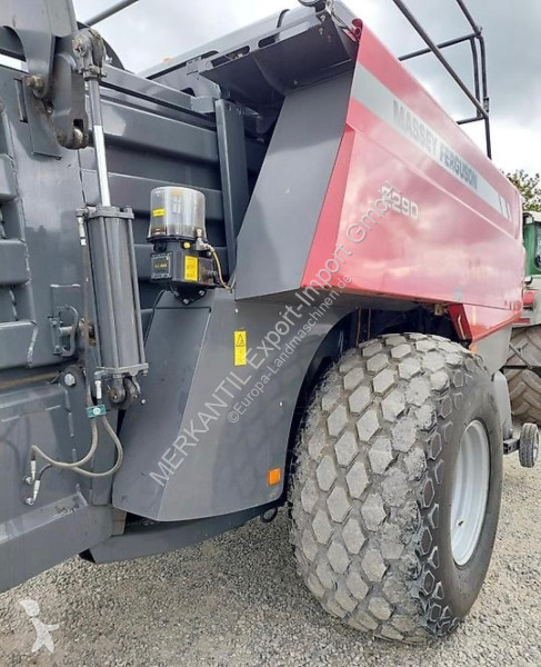 Slåtter Massey Ferguson  2290 mit Pomi-Wagen