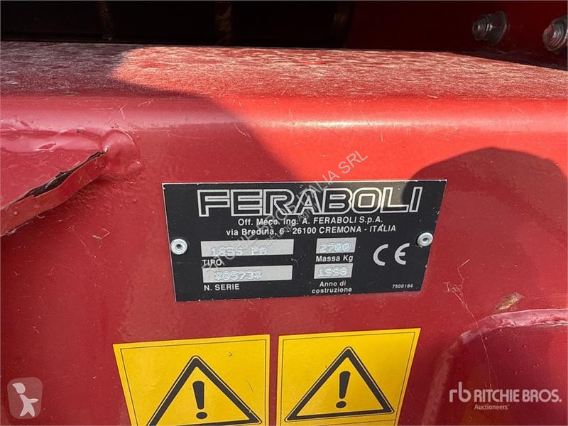 Henificación Feraboli SPRINTER 165 Round Baler