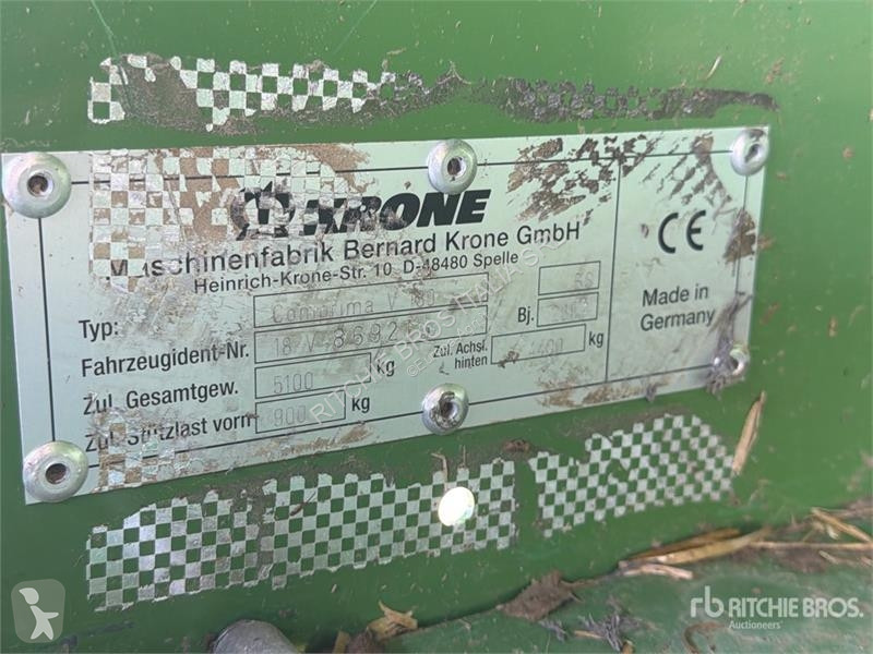Сінозаготівля Krone Comprima V180XC Round Baler