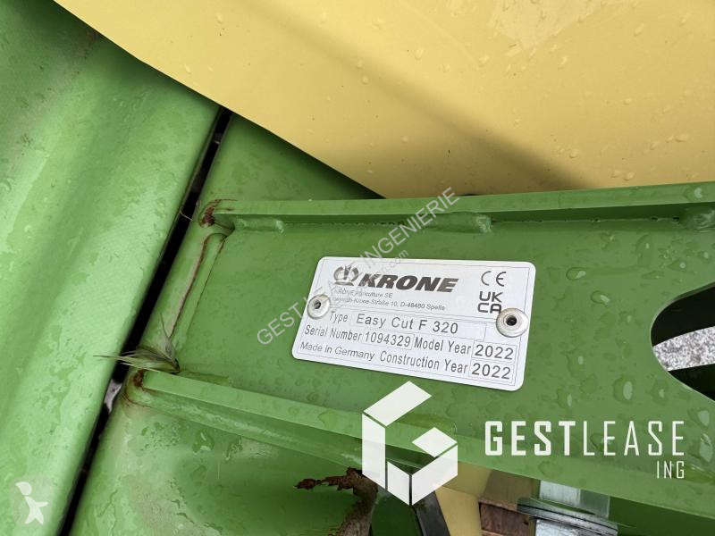 Høfremstilling Krone F320 EasyCut