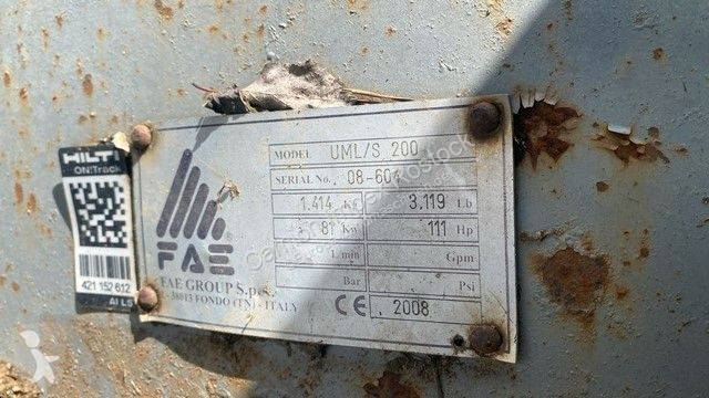 Attrezzi azionati  FAE Forstmulcher UML 200