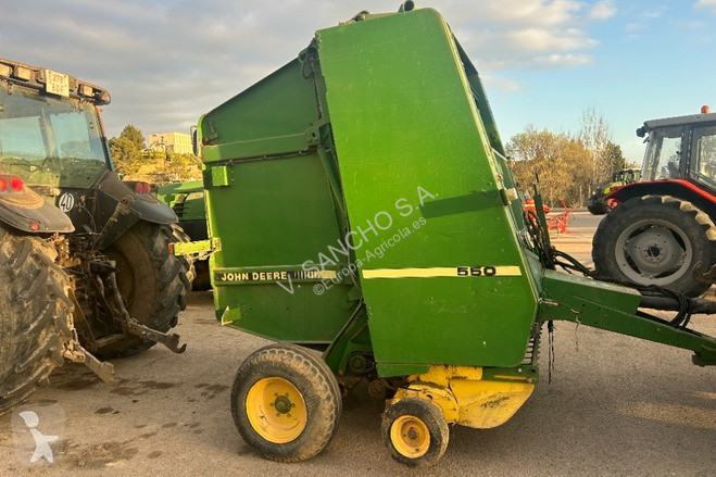 Høfremstilling John Deere 550