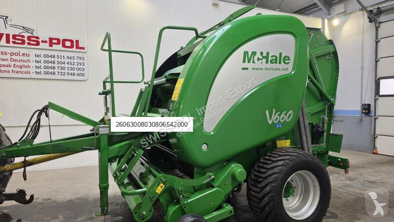 Kosenie lúk a sušenie sena McHale V 660
