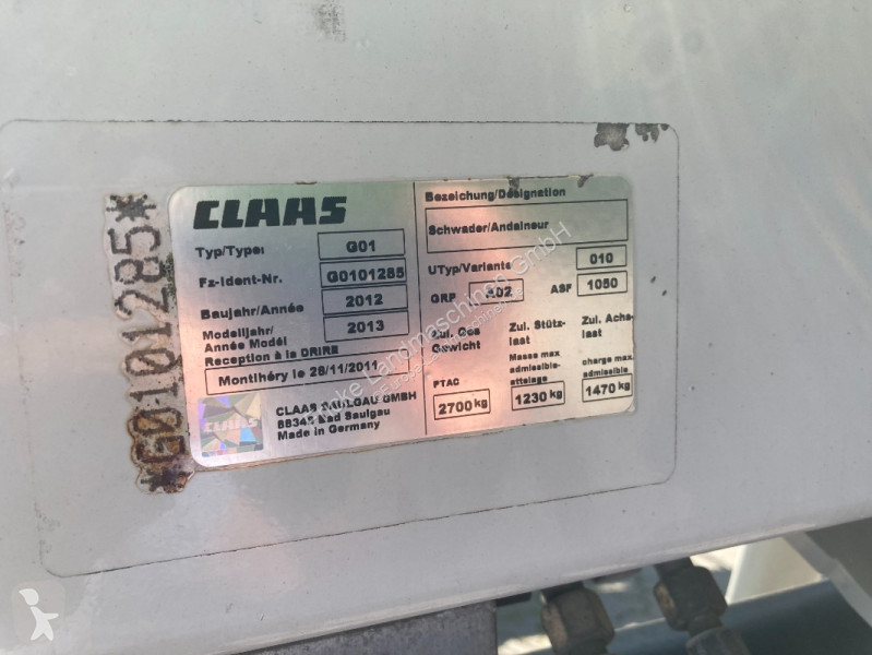 Henificación Claas  Liner 1750 Twin