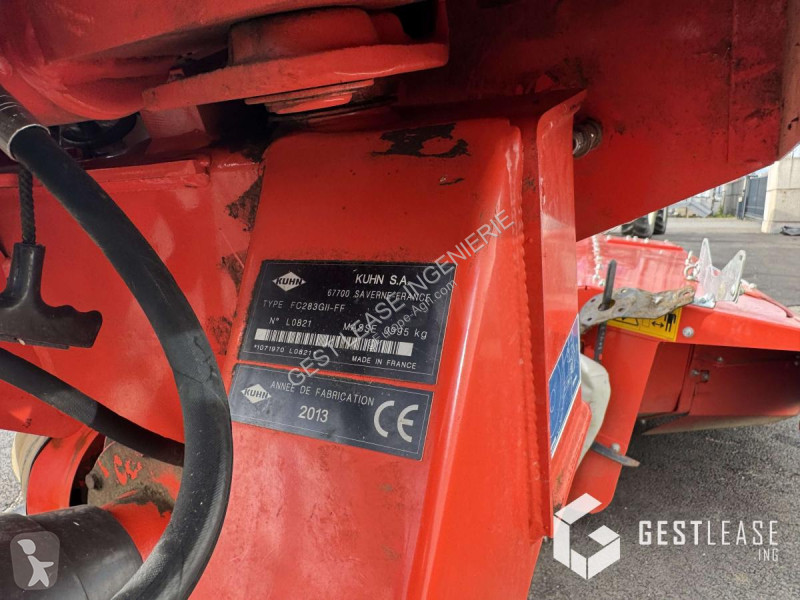Kuhn  FC283GII haymaking