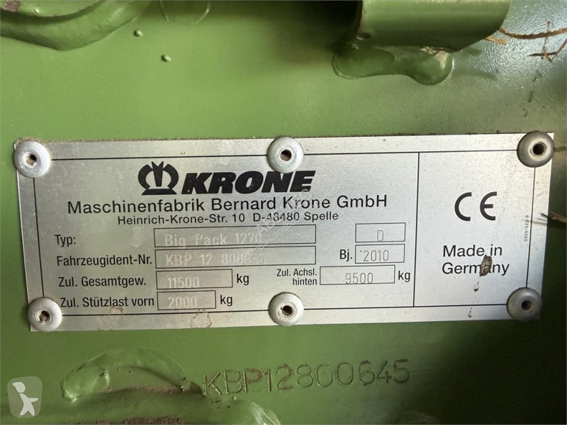 Sianokosy Krone Big Pack 1270XC grootpakkenpers