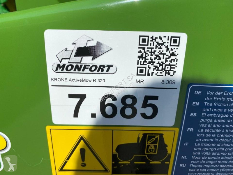 Fenaison Krone  ActiveMow R 320
