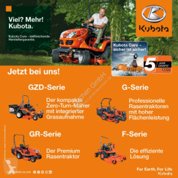 Kubota GZD15 LD , Ausstellungsmaschine used Lawn-mower