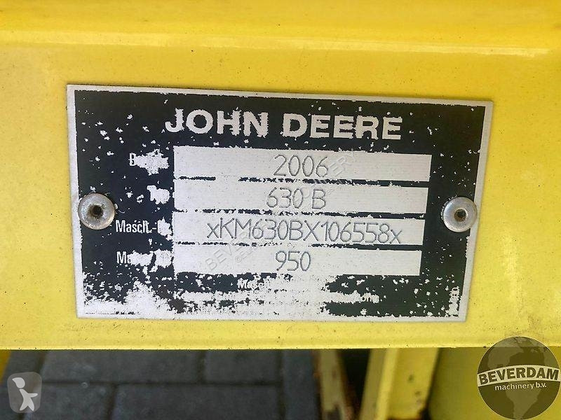 Moisson John Deere Pick-up 630B
