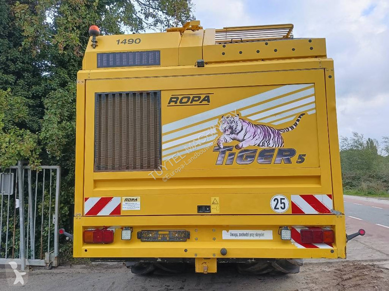 Žně Ropa tiger 5c beet harvester bieten rooier