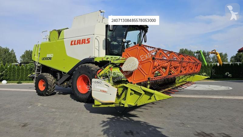 Moisson Claas Lexion 650