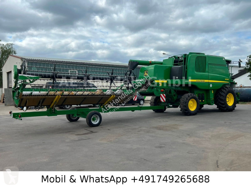 Skörd John Deere W540 + 618R Schneidwerkwagen...
