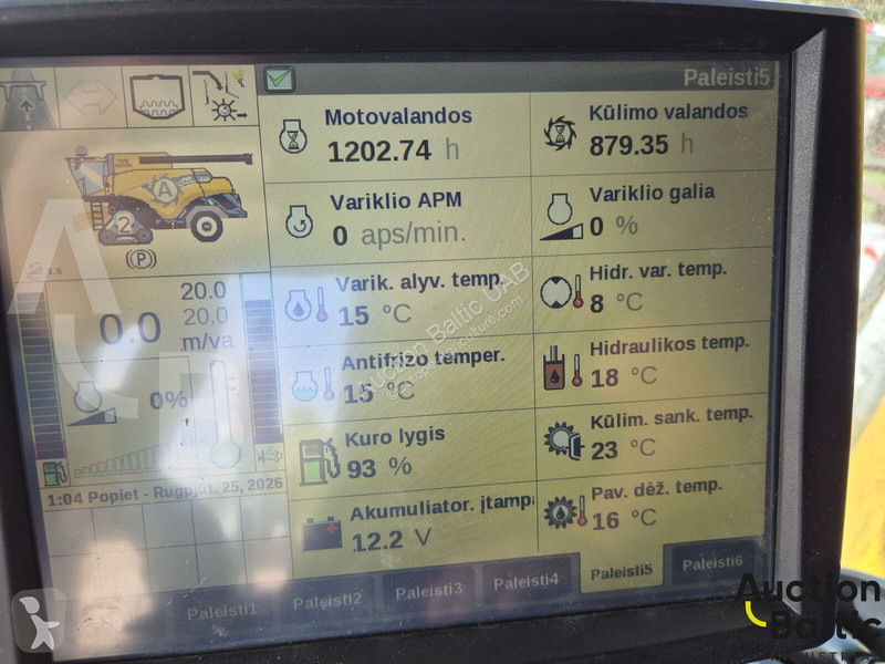Cosecha New Holland CR 8.90