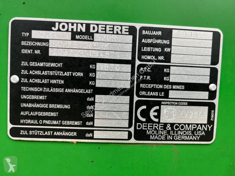 John Deere  W650 harvest