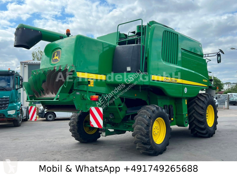 Skörd John Deere W540 + 618R Schneidwerkwagen...