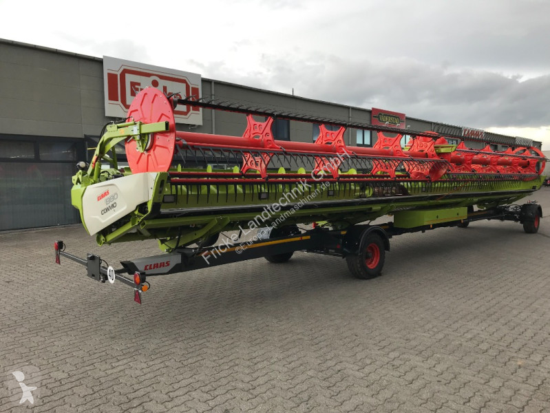 Moisson Claas  Convio 1380 *mit Transportwagen
