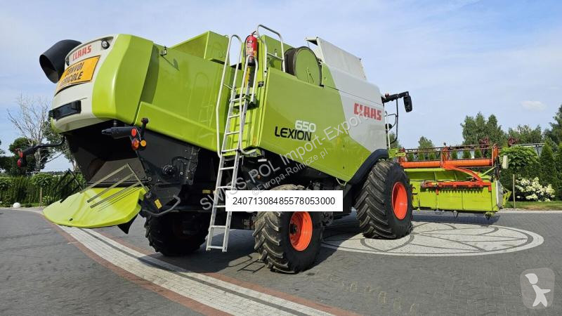 Moisson Claas Lexion 650