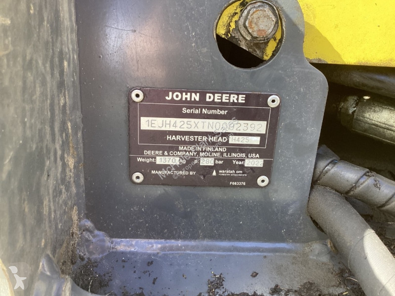 Skogsbruksmaterial John Deere 1270 G