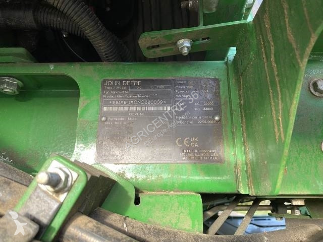 Moisson John Deere X9 1100