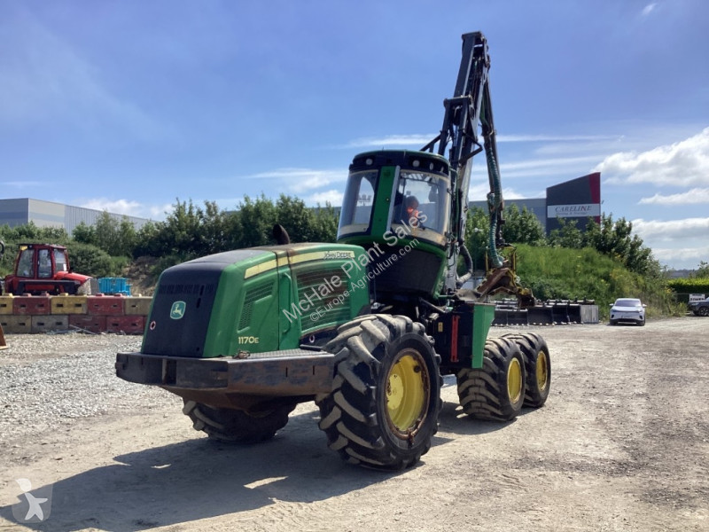Skogsbruksmaterial John Deere 1170 E