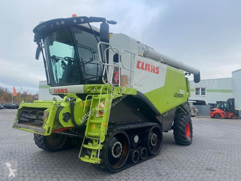 Moisson Claas  Lexion 760 TT + V1050