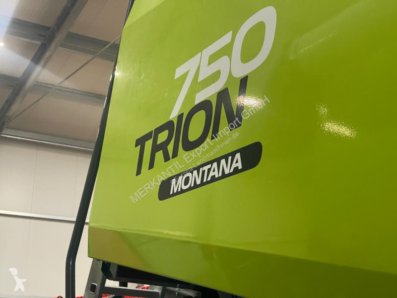 Oogst Claas  Trion 750 Montana