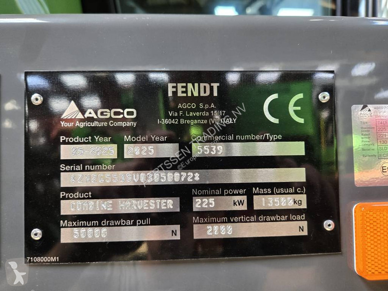 Høst Fendt 5275 C