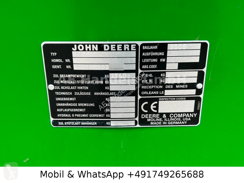 Skörd John Deere W540 + 618R Schneidwerkwagen...