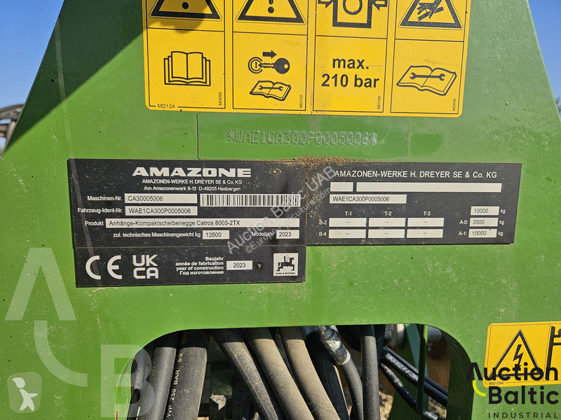 Žně Amazone Catros+8003-2TX