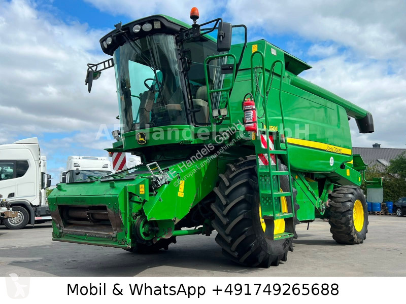 Skörd John Deere W540 + 618R Schneidwerkwagen...
