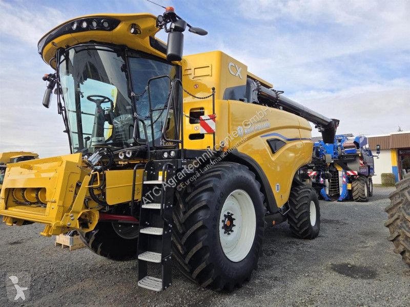 Cosecha New Holland  CX 8.70 ST5 + SW 7,63...