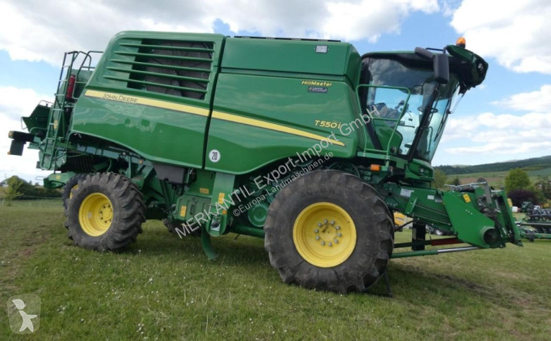 Żniwa John Deere  T550 HillMaster mit 722X + SWW