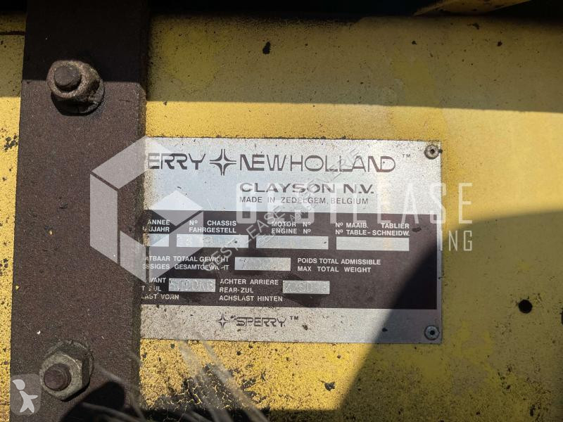 Ceifeira New Holland  CLAYSON 1540