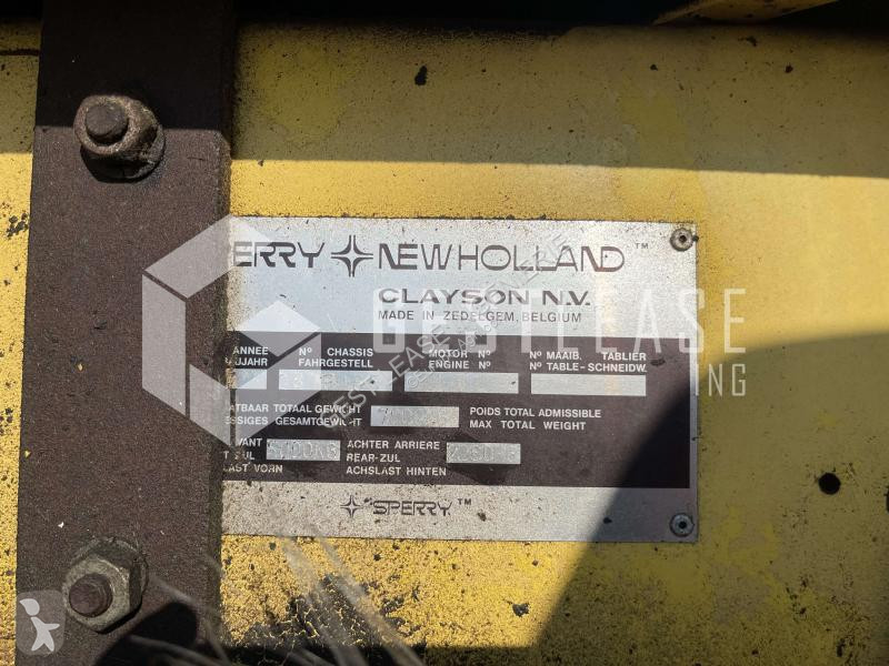 Skörd New Holland  CLAYSON 1540