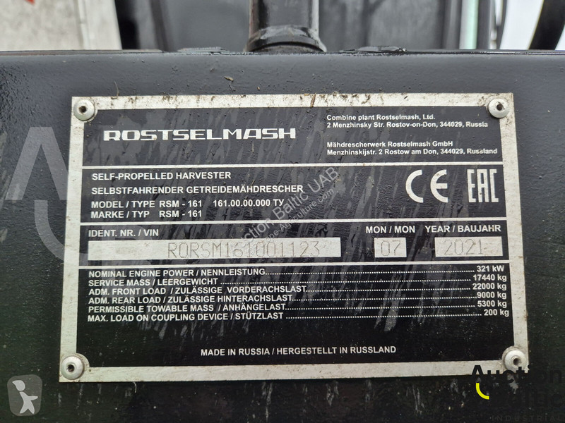 Oogst Rostselmash RSM-161