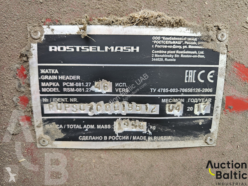 Skörd Rostselmash Acros 595 Plus