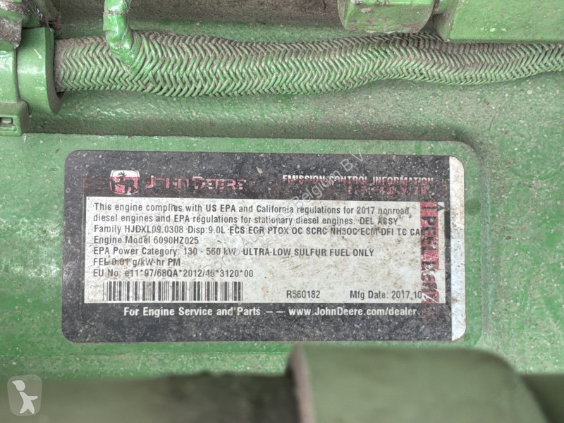 Žně John Deere T560i
