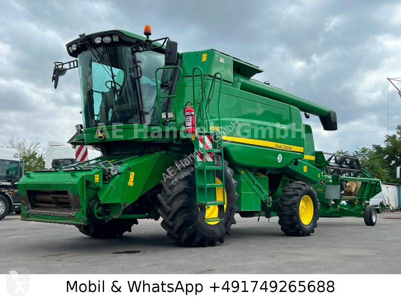 Skörd John Deere W540 + 618R Schneidwerkwagen...