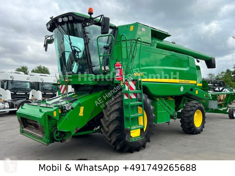 Skörd John Deere W540 + 618R Schneidwerkwagen...