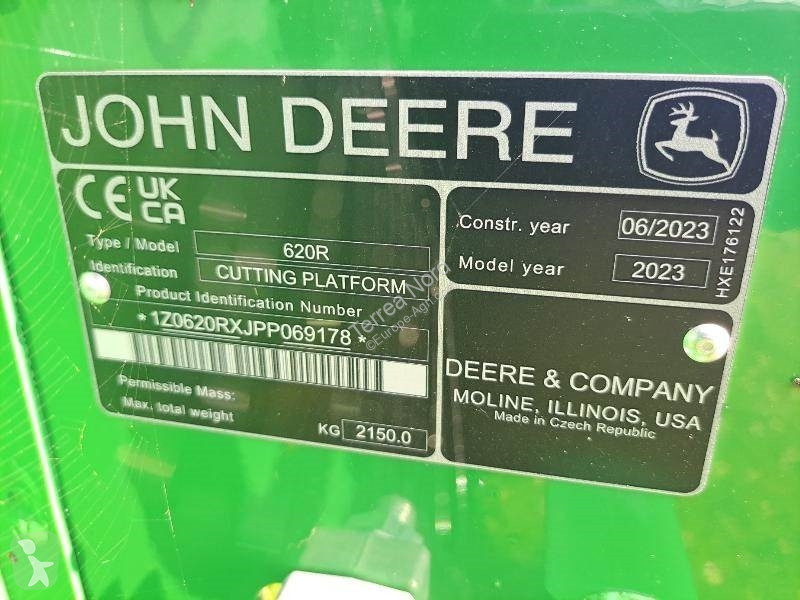 Moisson John Deere 620R