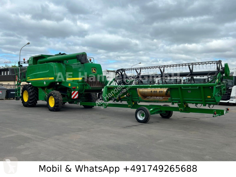 Skörd John Deere W540 + 618R Schneidwerkwagen...