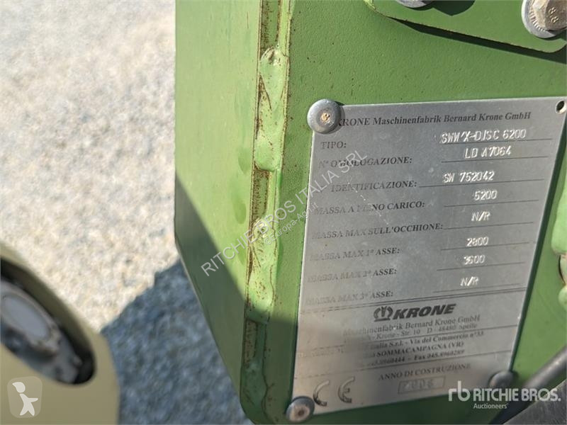 Збір врожаю Krone X-DISC 6200 Header Adapter