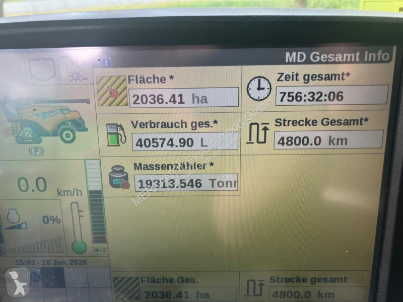 Cosecha New Holland  CR 9.80