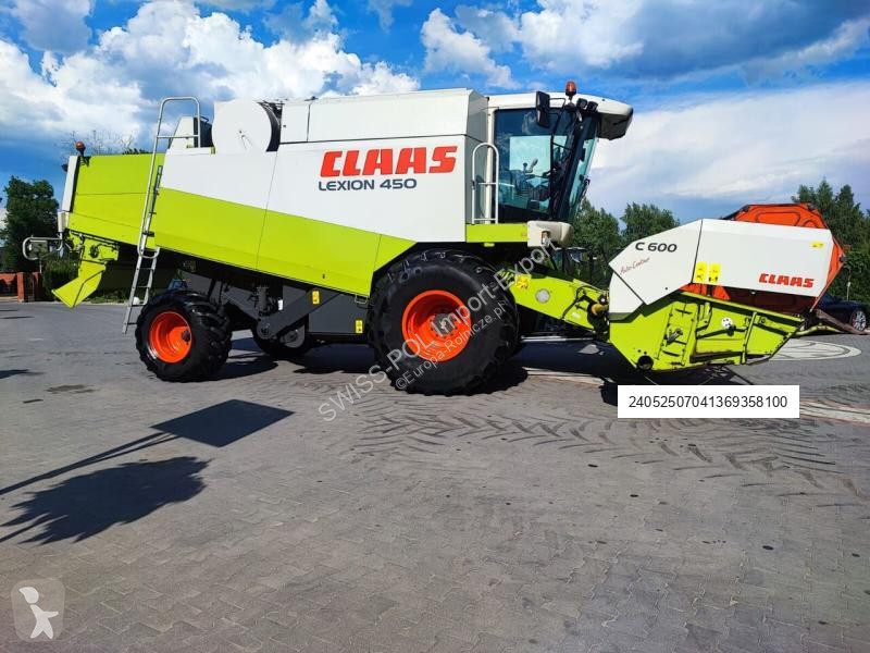 Moisson Claas Lexion 450