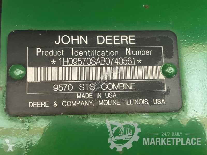 Збір врожаю John Deere 9570 STS